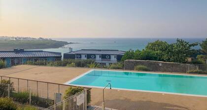 Apartment near Trescadec Beach for 4