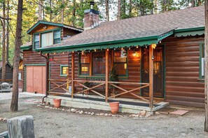 Exterior - Game Room + Arcade + Hot Tub + Cozy Cabin | Lake + Ski Access | The Nut House (Big Bear)