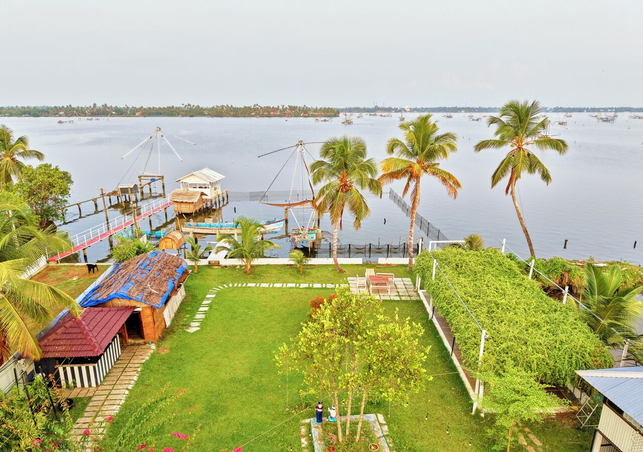 Deluxe Villa, Air conditioning, Lake View | View from room