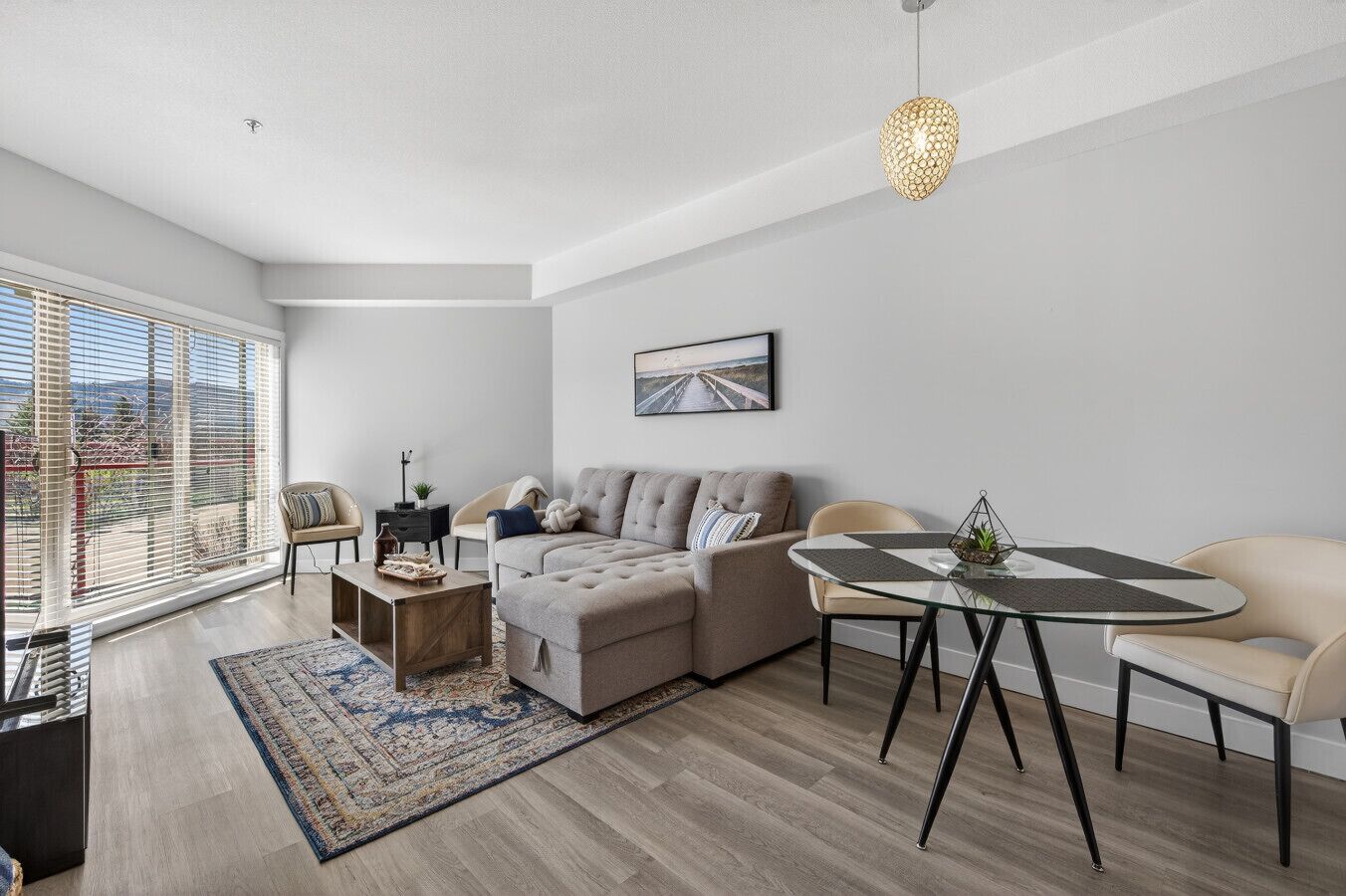 Deluxe Condo, 1 Bedroom, Pool Access, Mountain View | Living area | 55-inch TV with cable channels