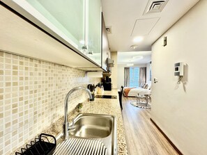 Studio – design, byutsikt | Mikrobølgeovn