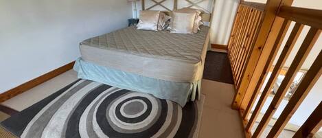2 dormitorios, tabla de planchar con plancha, Internet y ropa de cama