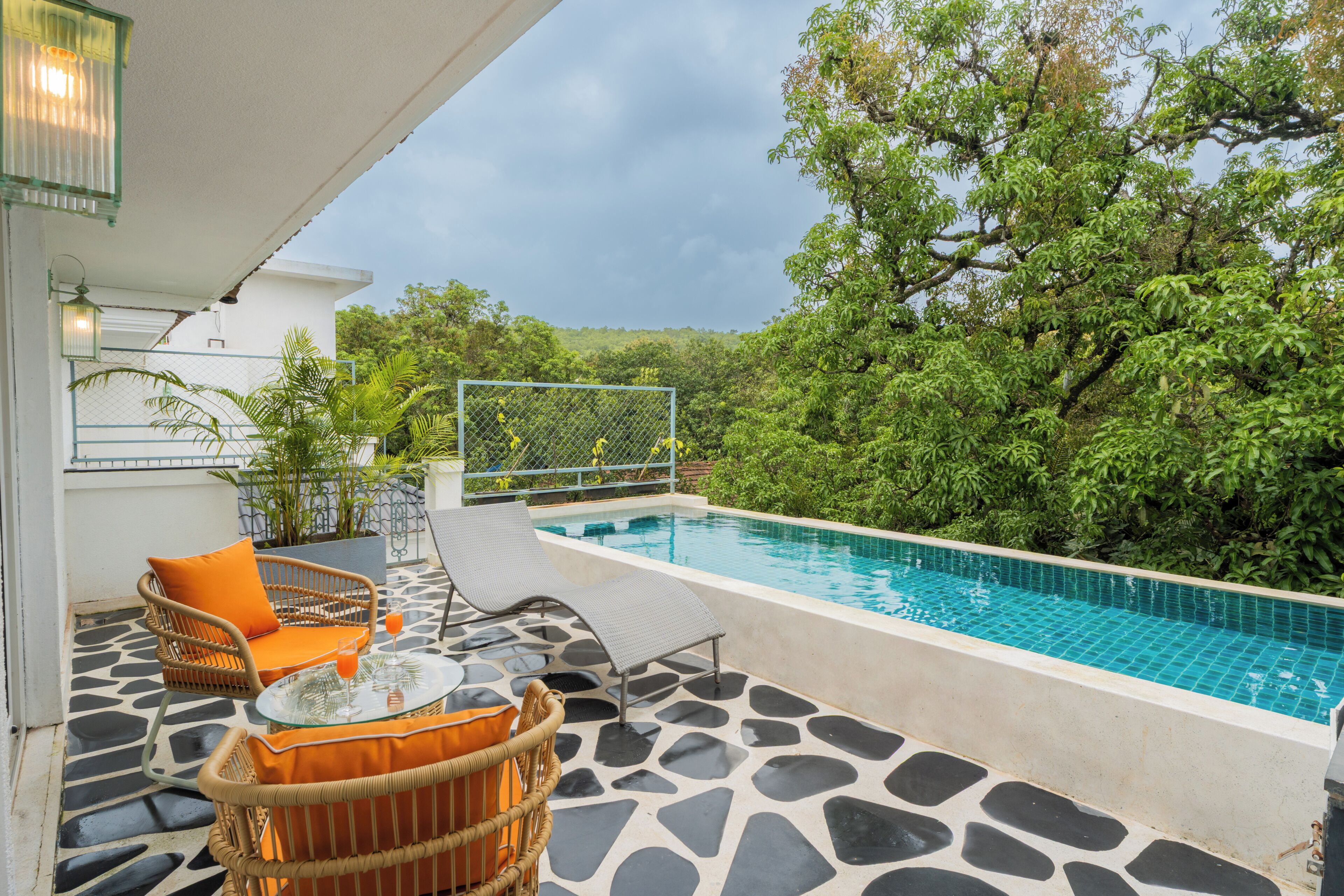 Villa Deluxe, balcon | Piscine | Piscine extérieure
