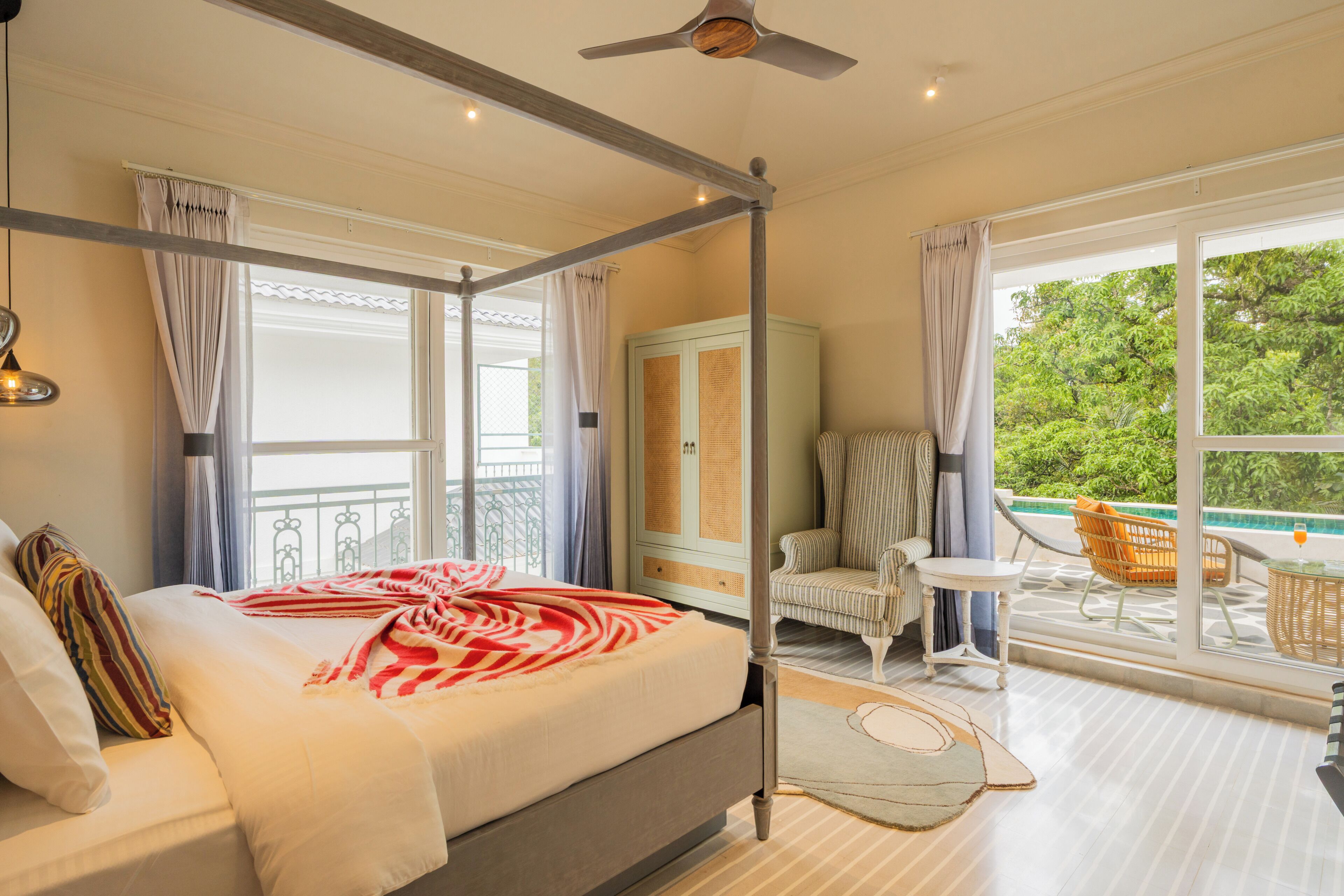 Villa Deluxe, balcon | Fer et planche à repasser, Wi-Fi gratuit