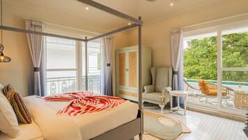Villa Deluxe, balcon | Fer et planche Ă repasser, Wi-Fi gratuit