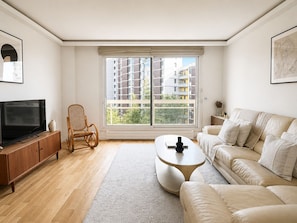 Living area - Élégant Appartement à Levallois-Perret (Levallois-Perret)