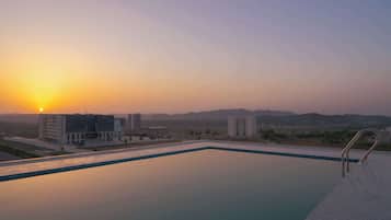 Piscina en la azotea