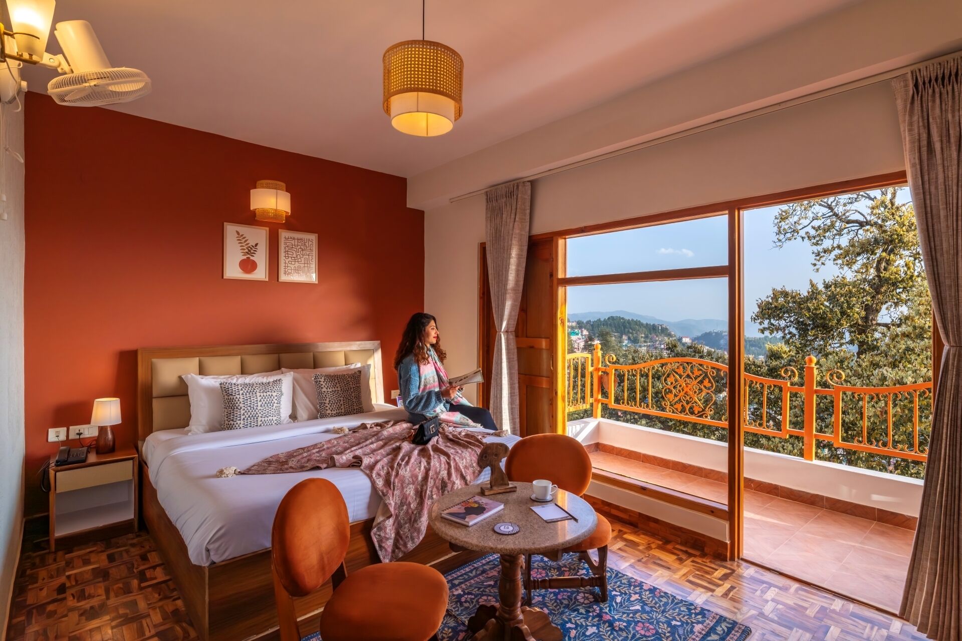 Premium Double Room, Balcony, Mountain View | Free WiFi