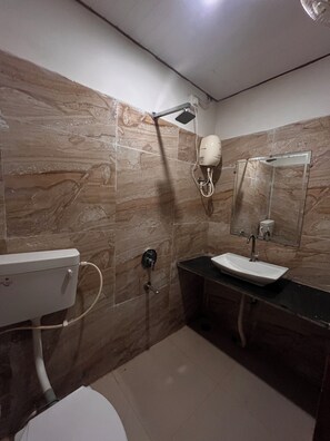 Chambre Double Deluxe, vue ville | Salle de bain