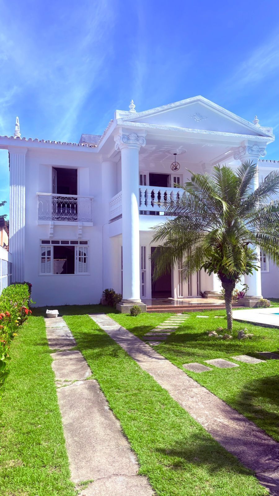 Fachada da propriedade