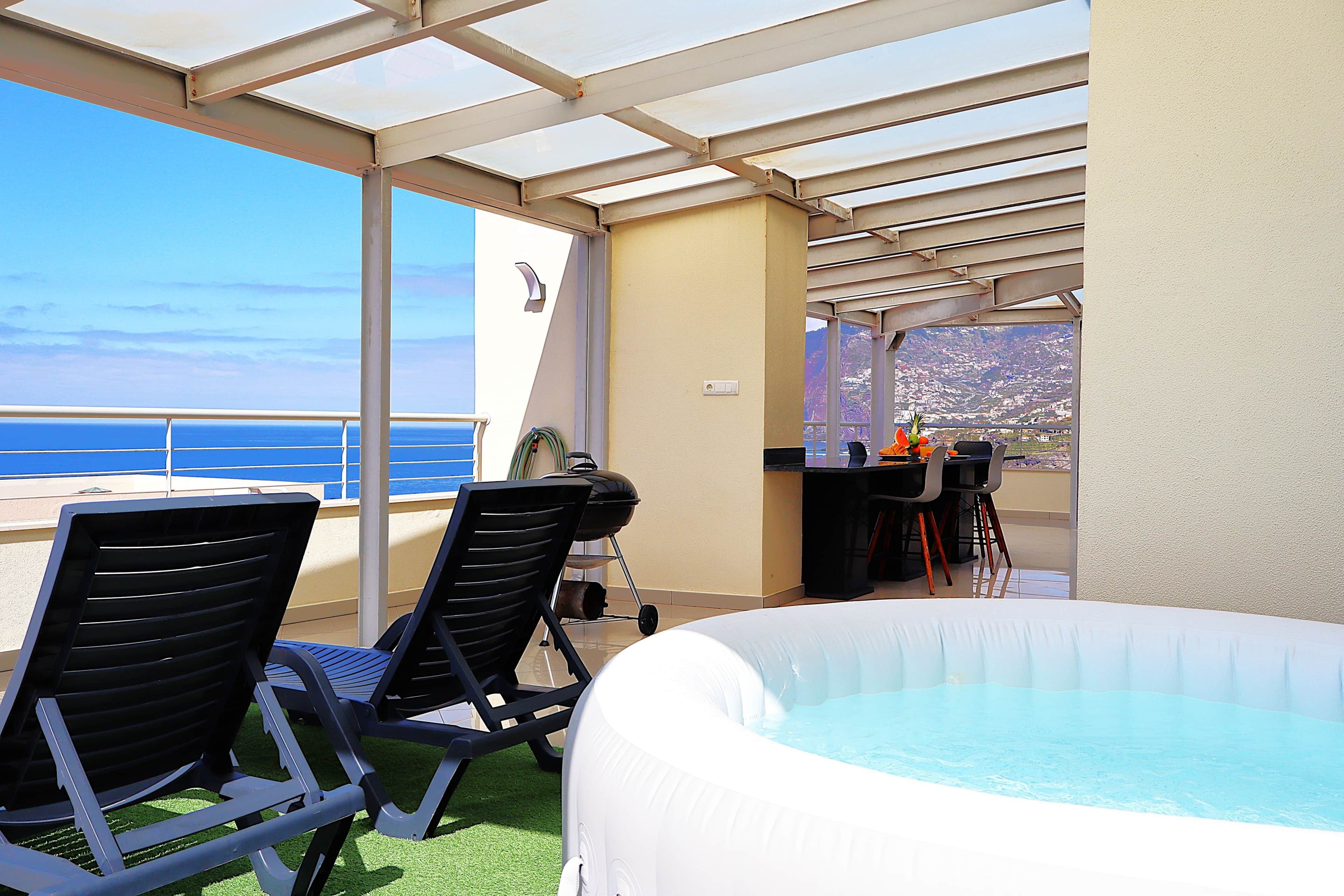 Bain à remous intérieur