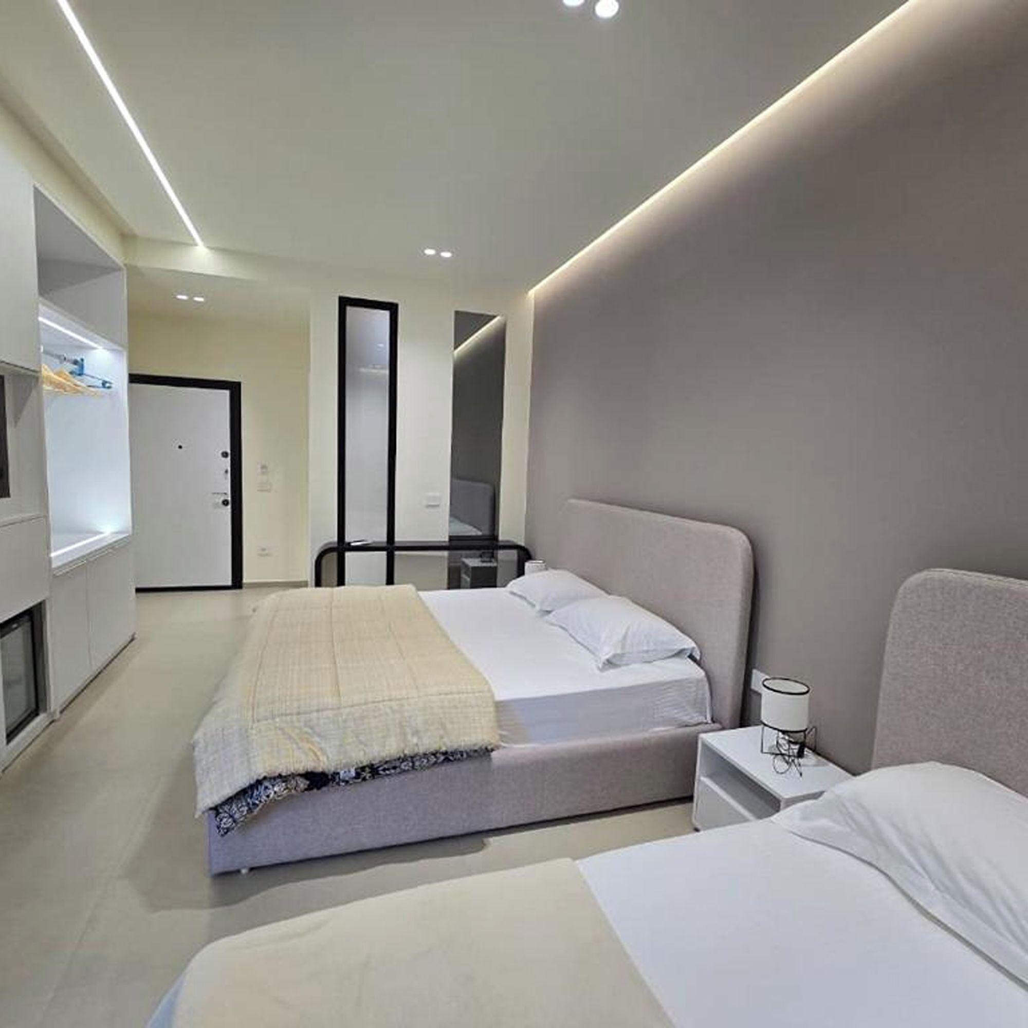 Kamar Triple Deluks, pemandangan laut | Meja kerja dan Wi-Fi gratis
