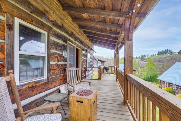 2 Mi To Blue Ridge Pkwy! Mtn Escape W/ Fireplace - Virginia