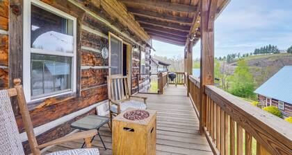 2 Mi to Blue Ridge Pkwy! Mtn Escape w/ Fireplace