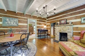 Interior - Trout Stream Access! Rural Buchanan Cabin (Buchanan)