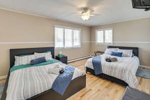 Interior - Spacious Getaway w/ Beach & Views on Otsego Lake! (Gaylord)