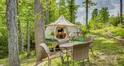 Creekside Couple's Glamping Retreat in Rogersville