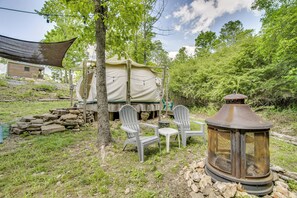 Interior - Unique Glamping Tent in Tennessee River Valley (Rogersville)