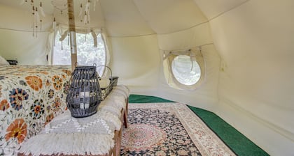 Unique Glamping Tent in Tennessee River Valley