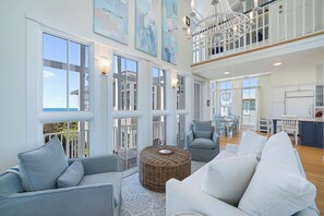 Smart TV - Renovated Beachside Seaside Home; Porches, Outdoor Dining & Serene Gulf Views (Santa Rosa Beach)