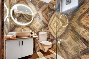 Villa Deluxe, vista collina | Bagno