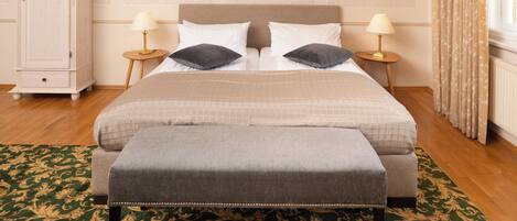 Habitación doble de diseñador | Wifi gratis y ropa de cama
