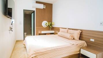 2 Schlafzimmer, Zimmersafe, Schreibtisch, kostenloses WLAN
