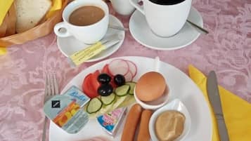 Se ofrece un desayuno continental entre semana (por un coste adicional)