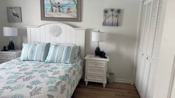 Comfort Condo, 1 Bedroom, Patio, Lake View | Individually decorated, individually furnished, iron/ironing board