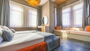 Premium bedding, free WiFi, bed sheets