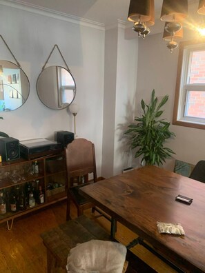 Dining - 3-bedroom house on quiet street right off of amazing and busy Queen West (Toronto)