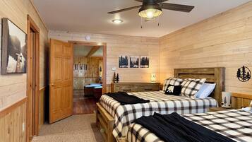 4 bedrooms, travel crib, internet, bed sheets