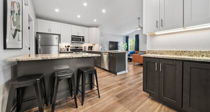Modern 3 bed,2 full bath Escape w/ Game Room and Huge Fenced Yard