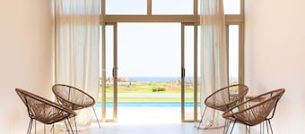 Villa Brisamar Azul | Caleta de Fuste | Golf Views | Heated Pool | Near Beach