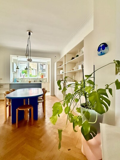 2 Bedrooms - Baby Crib Furnished Terrace in Brussels