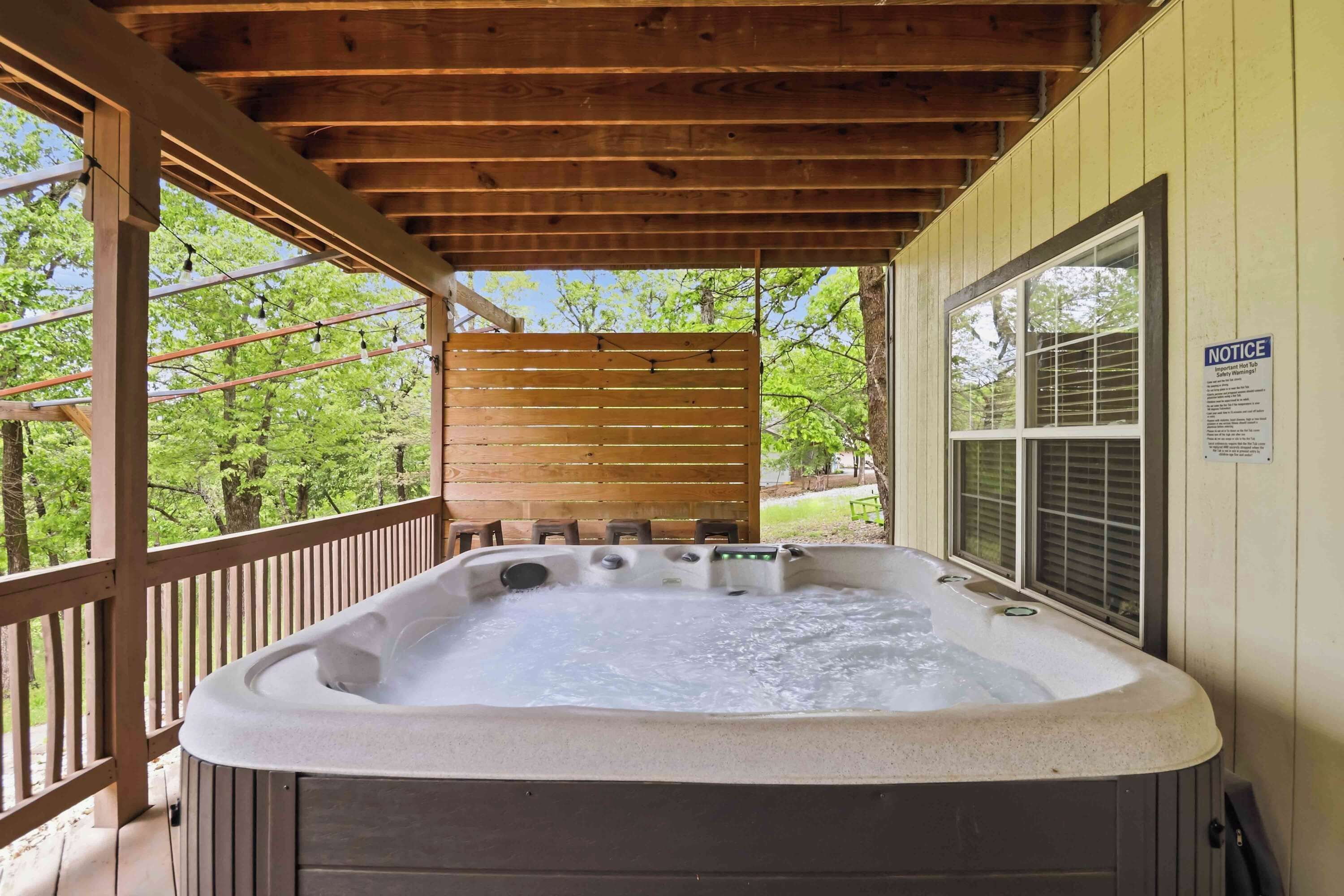 Bain à remous extérieur