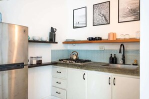 Fridge, microwave, stovetop, coffee/tea maker - Rincon Surf Club | Pool | Easy Beach Access (Rincon)
