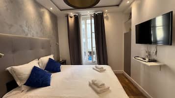 Comfort-Apartment | Bügeleisen/Bügelbrett, kostenloses WLAN