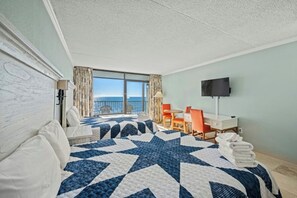 WiFi, bed sheets - Sand Dunes Main 2738-Efficiency Oceanfront Balcony! (Myrtle Beach)