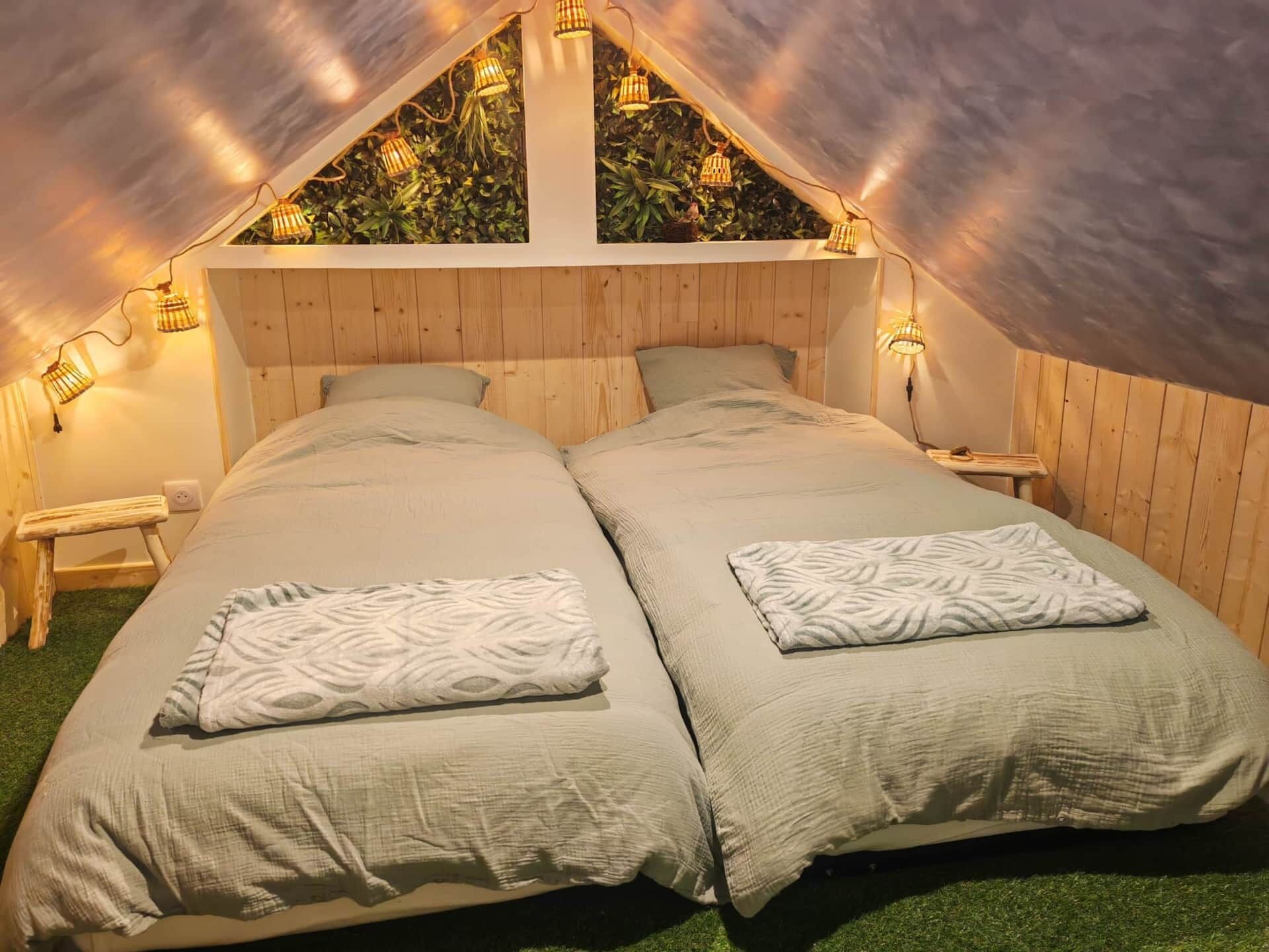 2 habitaciones, tabla de planchar con plancha, wifi y ropa de cama 