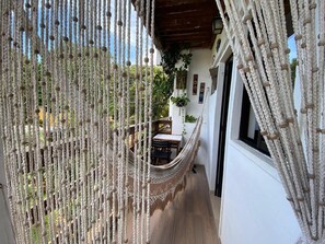 Apartamento, vistas al jardín | Zona de estar