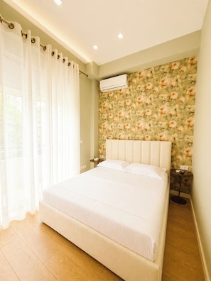 Chambre Double Supérieure, balcon, vue ville