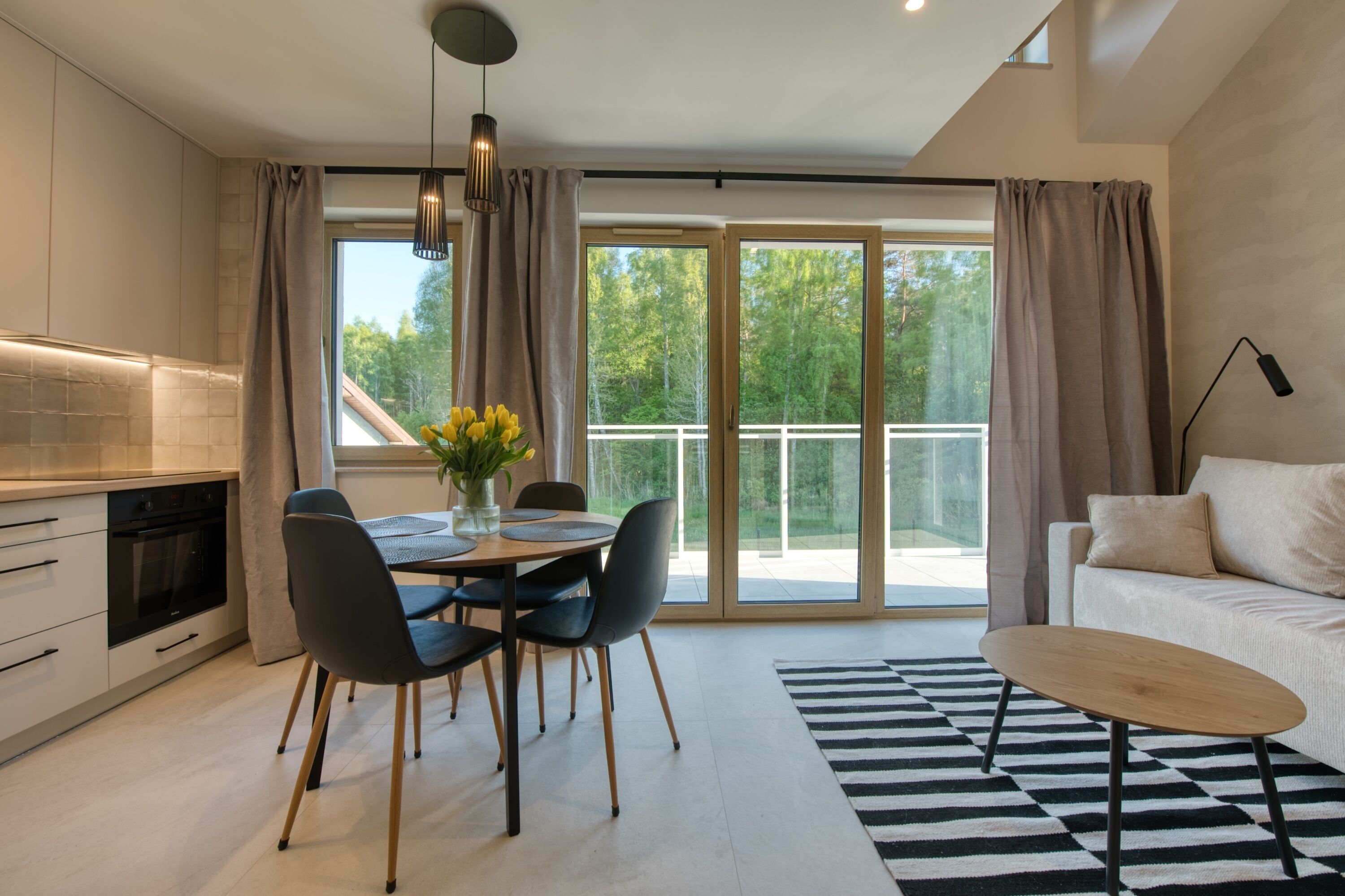 Design Apartment, Garden View | Individually decorated, individually furnished, laptop workspace