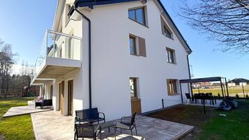 Klassiek appartement, uitzicht op tuin | Exterieur