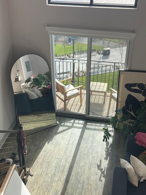 Living area - WORLD CUP READY :- Cozy 1-bedroom modern luxury loft (Harrison)