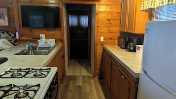 Basic Cabin, Balcony, Lake View | Dapur peribadi