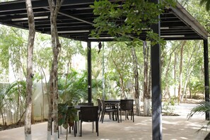Servei de restauració a l'aire lliure