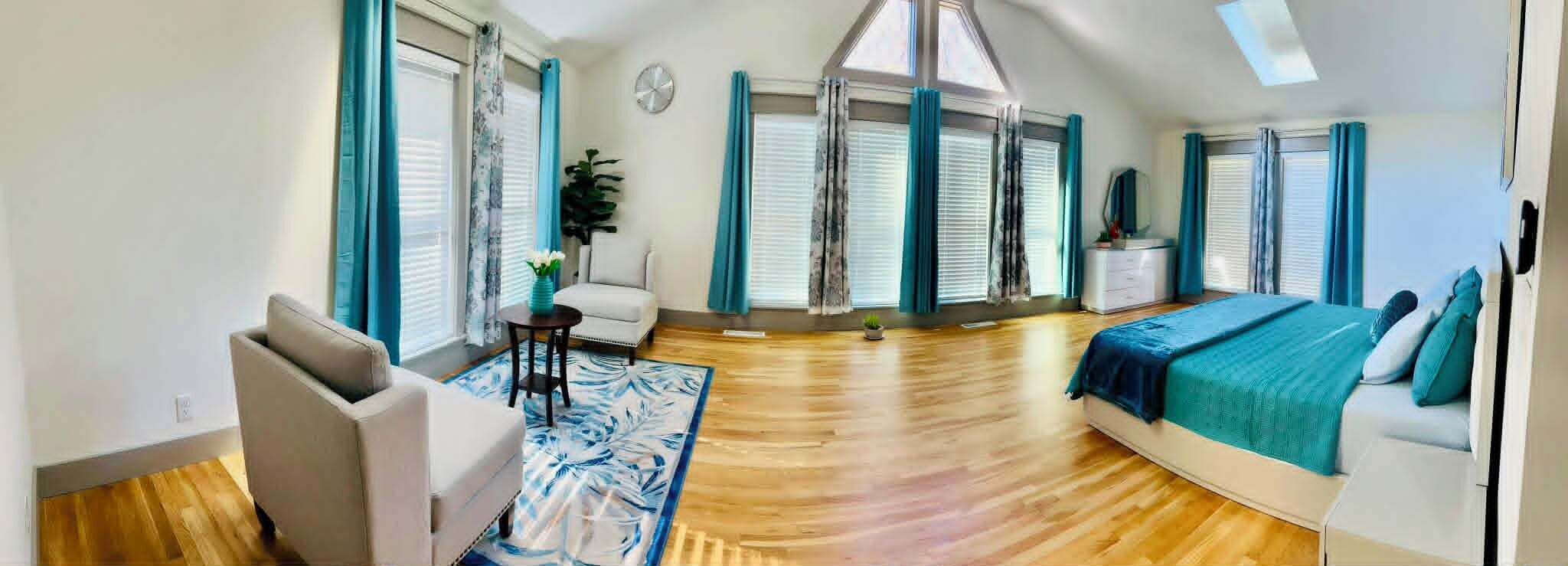 4 bedrooms, desk, iron/ironing board, free WiFi