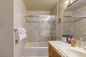 Shower, towels, shampoo - Panoramic Ocean Views from Bodega Bay Hilltop (Bodega Bay)