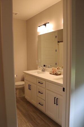 Shower, towels, soap, toilet paper - Little Magnolia- 3king beds, 3 miles to Ole Miss (Oxford)